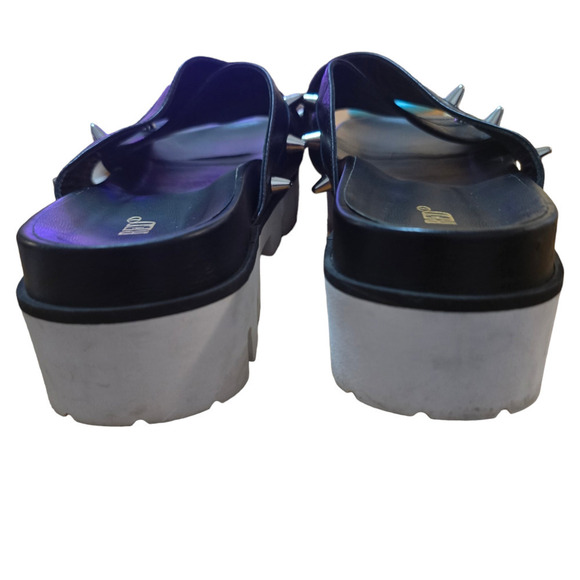 RED VALENTINO Studded leather slides size 9.5 - Picture 6 of 7